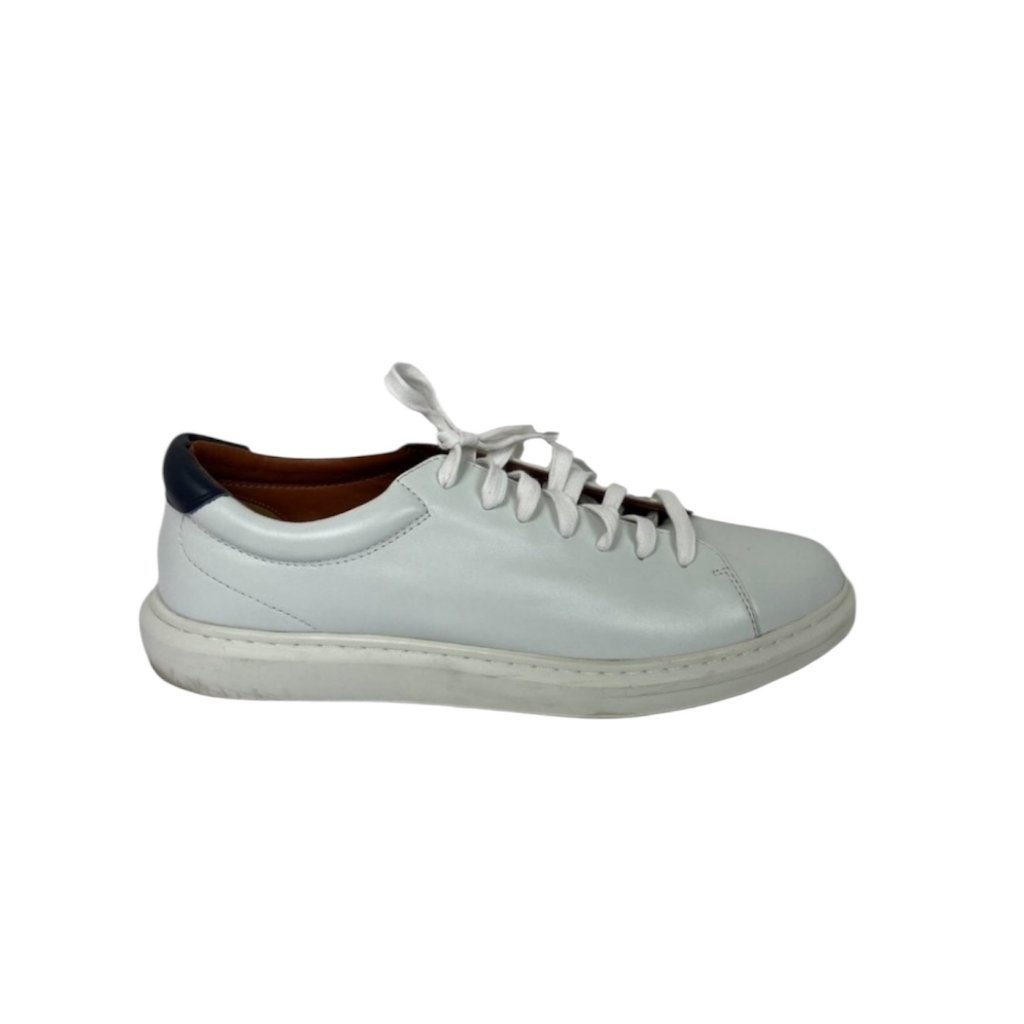 Nordstrom Bp Venice Low Top White Sneakers Size 46 Or 13 Classic Leather